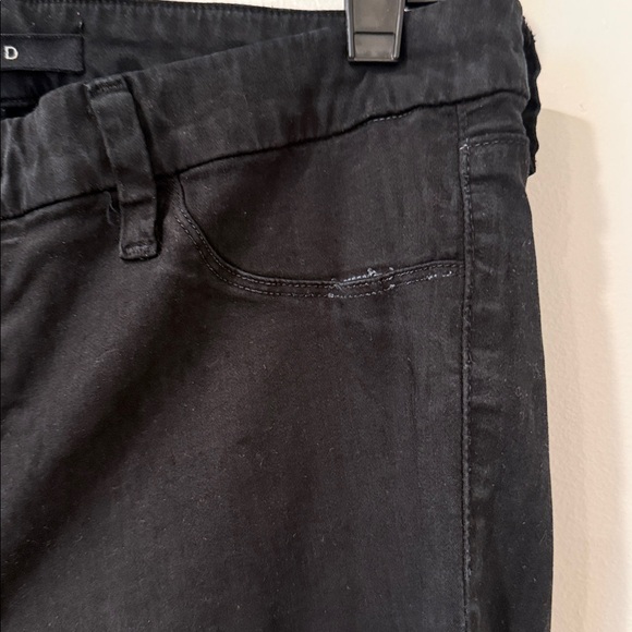 J Brand Midnight Black Stretch Crop Skinny Jeans Sz 31 - Picture 5 of 10